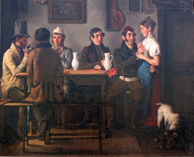 At the Inn by Johann Michael Neder